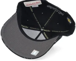Los Angeles Lakers Stormstrike Pro Black A-frame Adjustable - Mitchell & Ness