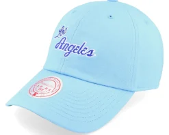 Los Angeles Lakers Team Ground 2.0 Blue Dad Cap - Mitchell & Ness