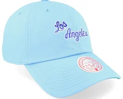 Los Angeles Lakers Team Ground 2.0 Blue Dad Cap - Mitchell & Ness