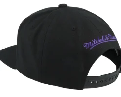 Los Angeles Lakers Team Vibes Black Snapback - Mitchell & Ness