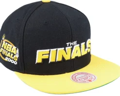 Los Angeles Lakers The Finals Black/Yellow Snapback - Mitchell & Ness