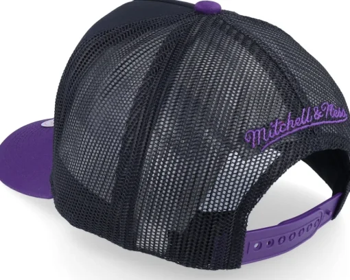 Los Angeles Lakers Truck It Black/Purple Trucker - Mitchell & Ness