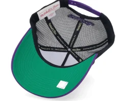 Los Angeles Lakers Truck It Black/Purple Trucker - Mitchell & Ness