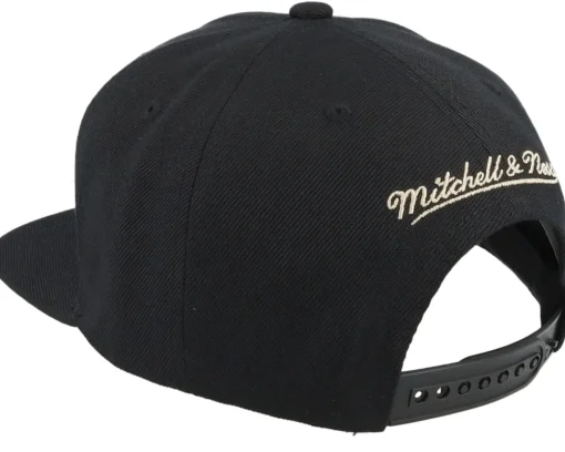 Los Angeles Lakers With Love Black Snapback - Mitchell & Ness