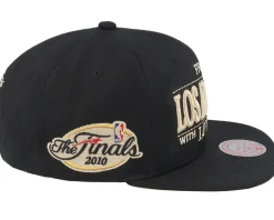 Los Angeles Lakers With Love Black Snapback - Mitchell & Ness