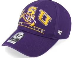 Louisiana State Tigers Fletcher 47 Mvp Cap Purple Adjustable - 47 Brand