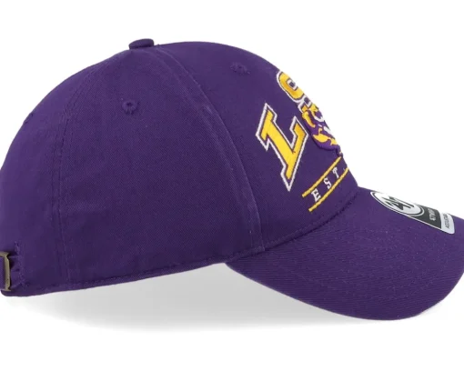 Louisiana State Tigers Fletcher 47 Mvp Cap Purple Adjustable - 47 Brand