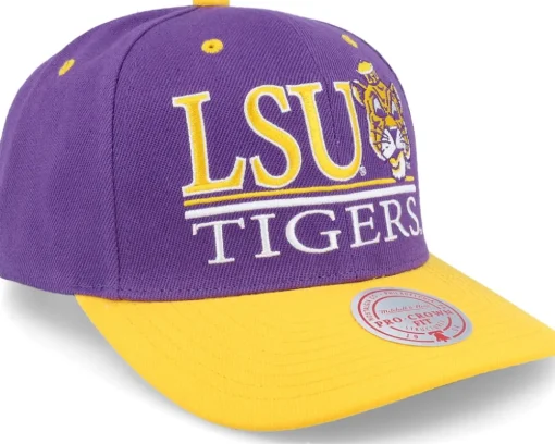 Louisiana State Tigers Gpa Purple/Yellow Adjustable - Mitchell & Ness