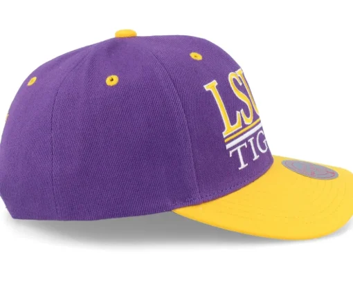 Louisiana State Tigers Gpa Purple/Yellow Adjustable - Mitchell & Ness