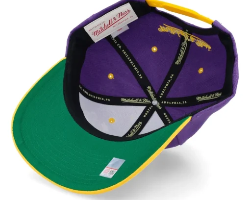 Louisiana State Tigers Gpa Purple/Yellow Adjustable - Mitchell & Ness