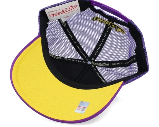 Louisiana State Tigers Lsu Billboard Purple Trucker - Mitchell & Ness