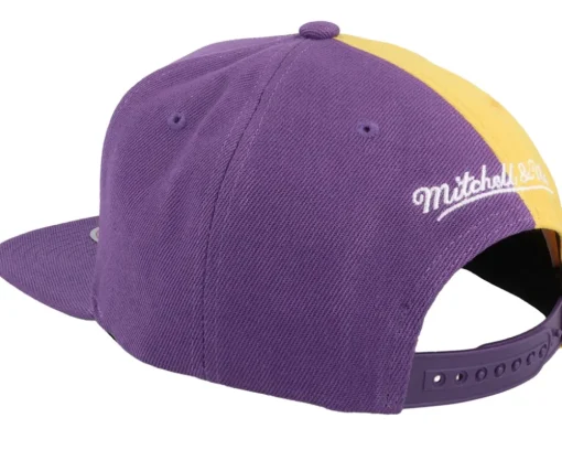 Louisiana State Tigers Retroline Purple/Yellow Snapback - Mitchell & Ness