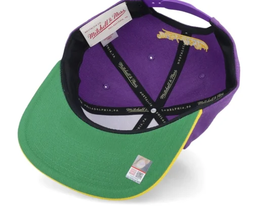 Louisiana State Tigers Team 2 Tone 2.0 Purple/Yellow Snapback - Mitchell & Ness