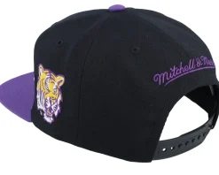Louisiana State Tigers Team Script 2.0 Black Snapback - Mitchell & Ness