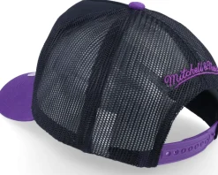 Louisiana State Tigers Truck It Black/Purple Trucker - Mitchell & Ness