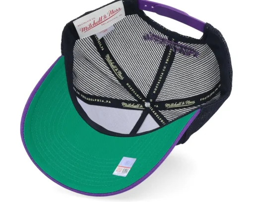 Louisiana State Tigers Truck It Black/Purple Trucker - Mitchell & Ness