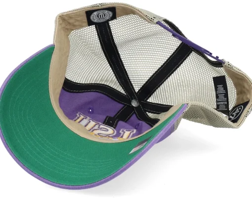Louisiana State Tigers Tuscaloosa 47 Clean Up Cap Vintage Purple Trucker - 47 Brand