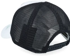 Love Kills Slowly Twill Mesh White/Black A-Frame Trucker - Ed Hardy