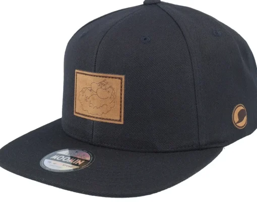 Lovers Engraved Patch Green Snapback - Moomin