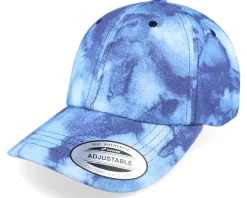 Low Profile Batic Dye Navy Dad Cap - Yupoong