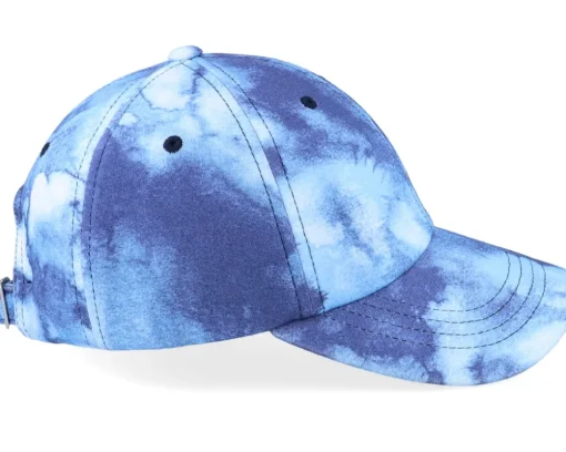 Low Profile Batic Dye Navy Dad Cap - Yupoong