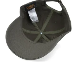 Low Profile Cotton Twill Burnt Olive Dad Cap - Yupoong