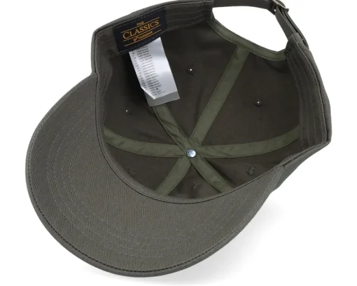 Low Profile Cotton Twill Burnt Olive Dad Cap - Yupoong