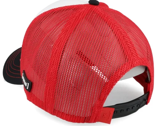 Lucky Blackjack Red/White/Black Trucker - Capslab
