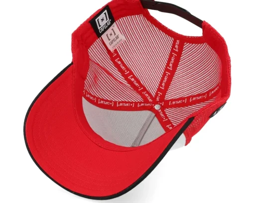 Lucky Blackjack Red/White/Black Trucker - Capslab