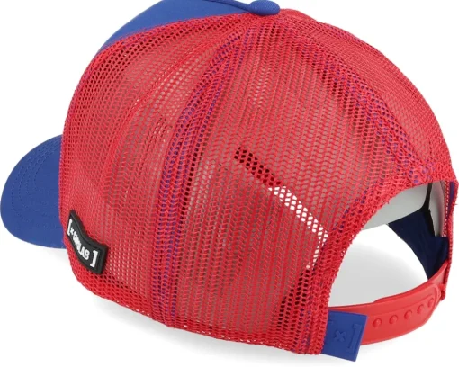 Lucky Mushroom Red/Blue Trucker - Capslab