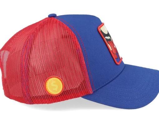 Lucky Mushroom Red/Blue Trucker - Capslab