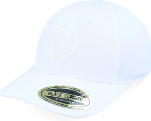 Lucky Stitch White/White Adjustable - Black Clover
