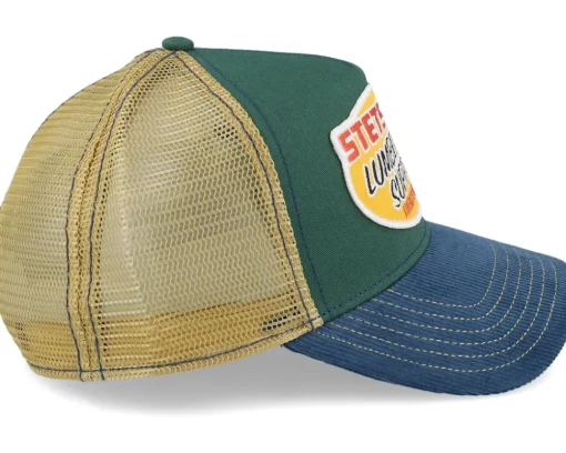 Lumber Supply Green/Blue Trucker - Stetson