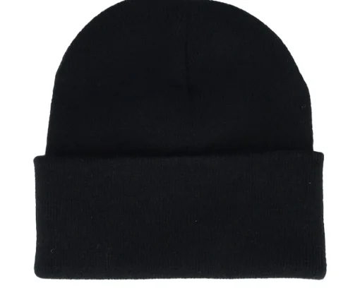 Lunch Atop A Skyscraper Beanie Black Cuff - Public Domain