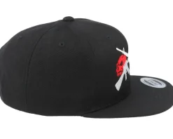 M16 Red Skulls Black Snapback - GUNS n SKULLS