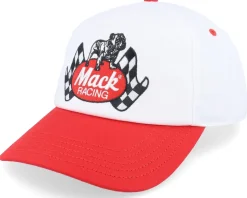 Mack Truck Roscoe White/Red A-Frame Adjustable - American Needle
