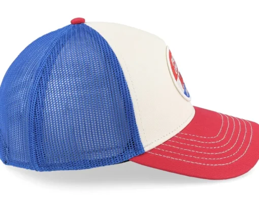 Mack Truck Twill Valin Patch Ivory/Red/Royal Trucker - American Needle