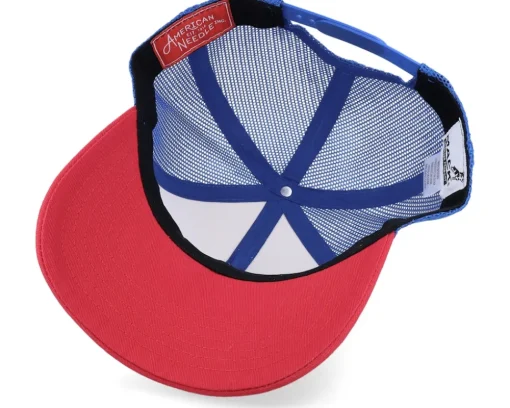 Mack Truck Twill Valin Patch Ivory/Red/Royal Trucker - American Needle