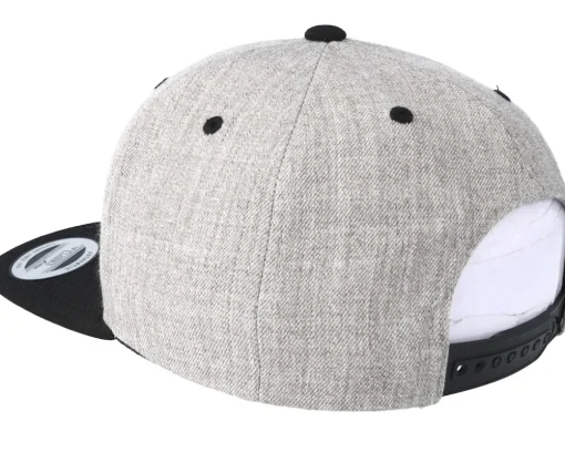 Made By Cyclists Heather Grey/Black Snapback - Bike Souls