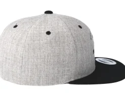 Made By Cyclists Heather Grey/Black Snapback - Bike Souls