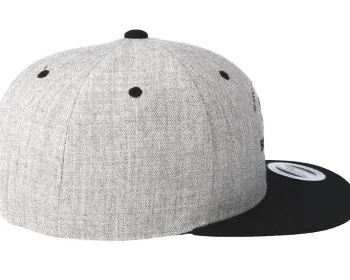 Made By Cyclists Heather Grey/Black Snapback - Bike Souls