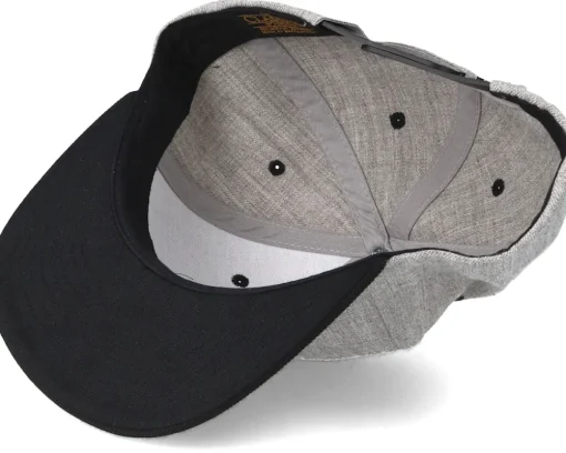 Made By Cyclists Heather Grey/Black Snapback - Bike Souls
