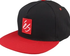 Main Block Black/Red Snapback - éS