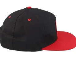 Main Block Black/Red Snapback - éS