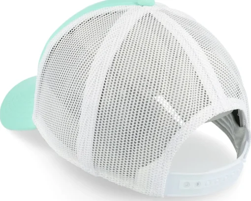 Malibu Riptide Valin White/Seafoam Trucker - American Needle