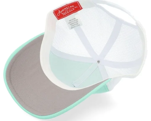 Malibu Riptide Valin White/Seafoam Trucker - American Needle