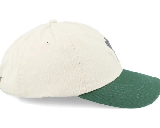 Mallard Duck Washed Stone/Dark Green Dad Cap - Wild Spirit