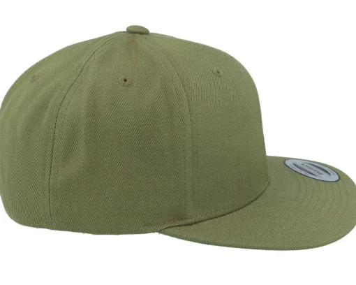 Maltese Cross Skull Grey Patch Buck Snapback - Born To Ride
