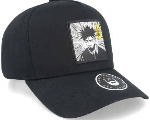 Manga Man Black A-frame Adjustable - Bearded Man