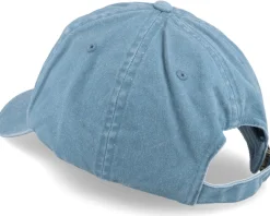 Manta Ray Washed Denim Light Blue Dad Cap - Wild Spirit